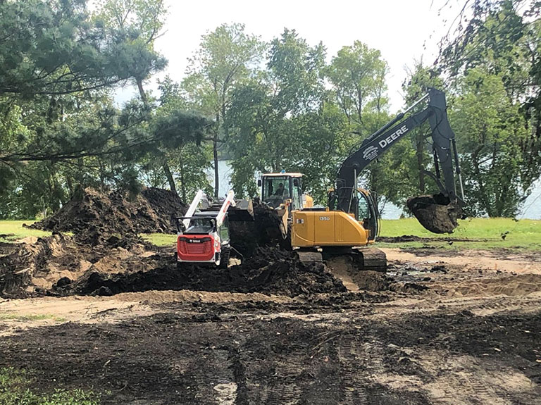 Outdoor Renovations excavation